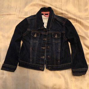 Girl’s toughskin blue jean jacket